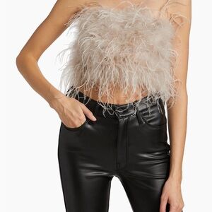 Lamarque Zaina Feather Bustier Top